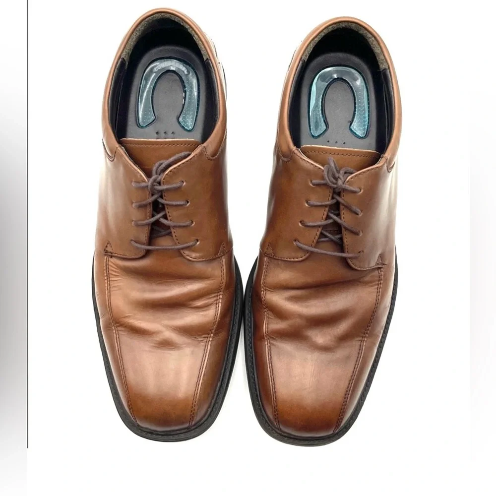 Nunn Bush Classic Brown Leather Oxford Dress Shoes 12